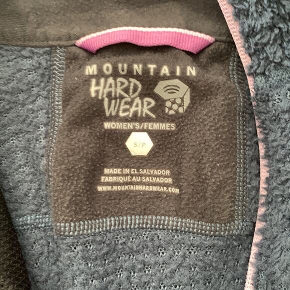 Mountain Hard Wear womens small fleece polartec zip up jacket pata gorp rei fall - Picture 3 of 11